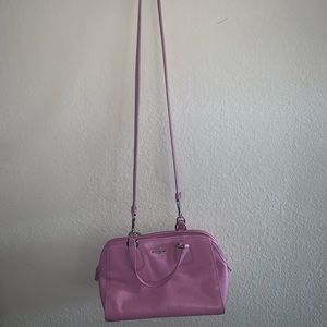 pretty pink coach purse